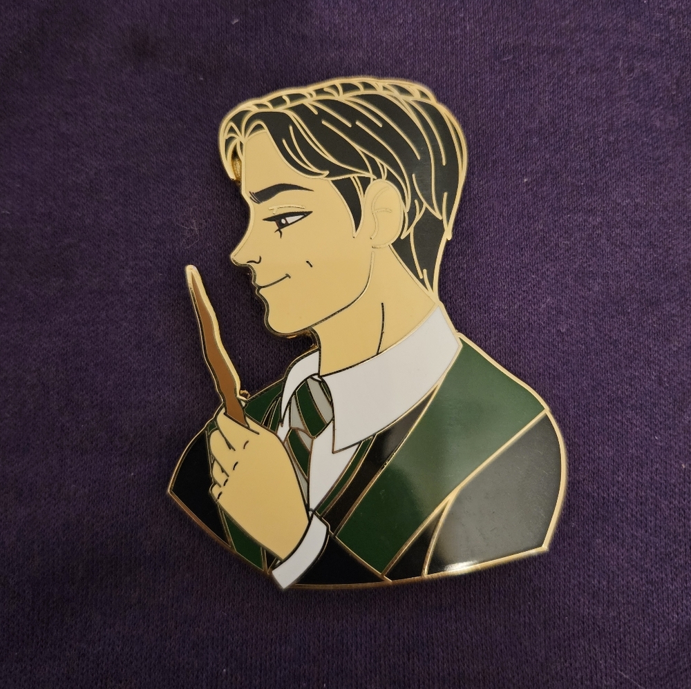 "Profile Series Tom Riddle" Fantasy Pin by Archibald Pins